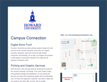 Tablet Screenshot of howardcampusconnection.com